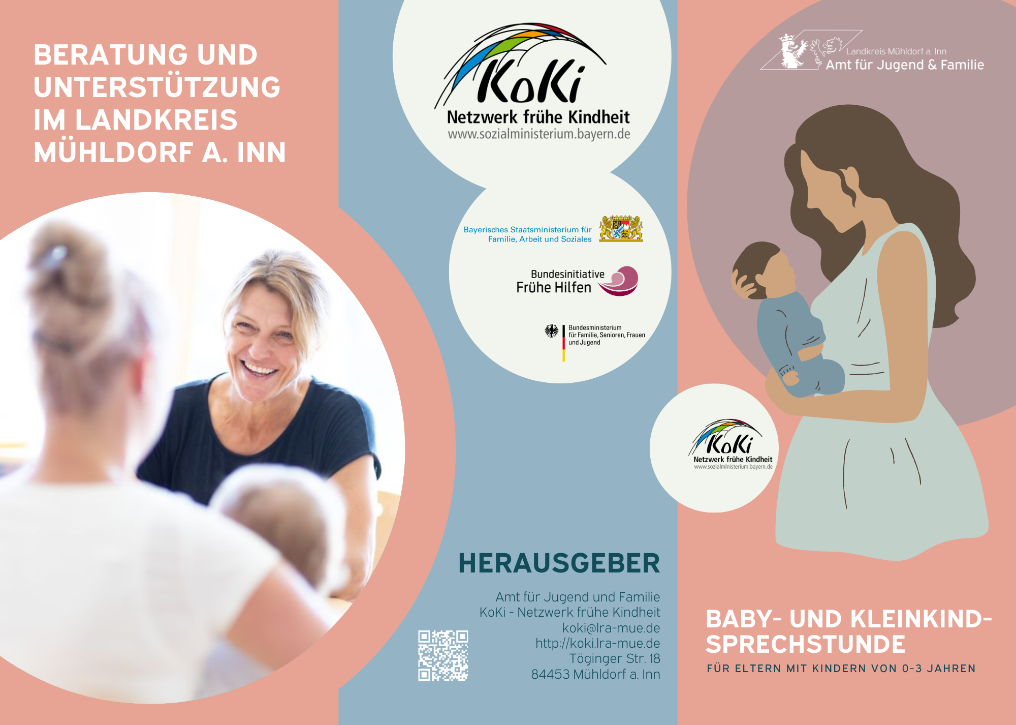 Flyer zur Baby- und Kleinkindsprechstunde