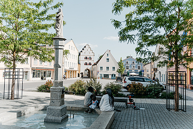 Neumarkt-Sankt Veit Stadtplatz Neumarkt-Sankt Veit Stadtplatz