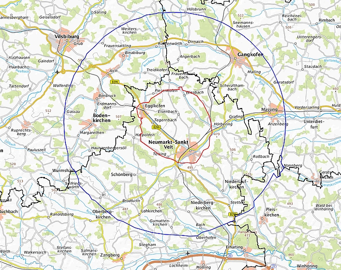 Schutz- und Überwachungszone