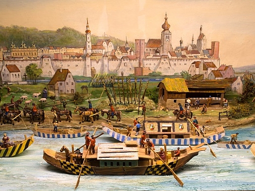 Schifffahrt auf dem Inn