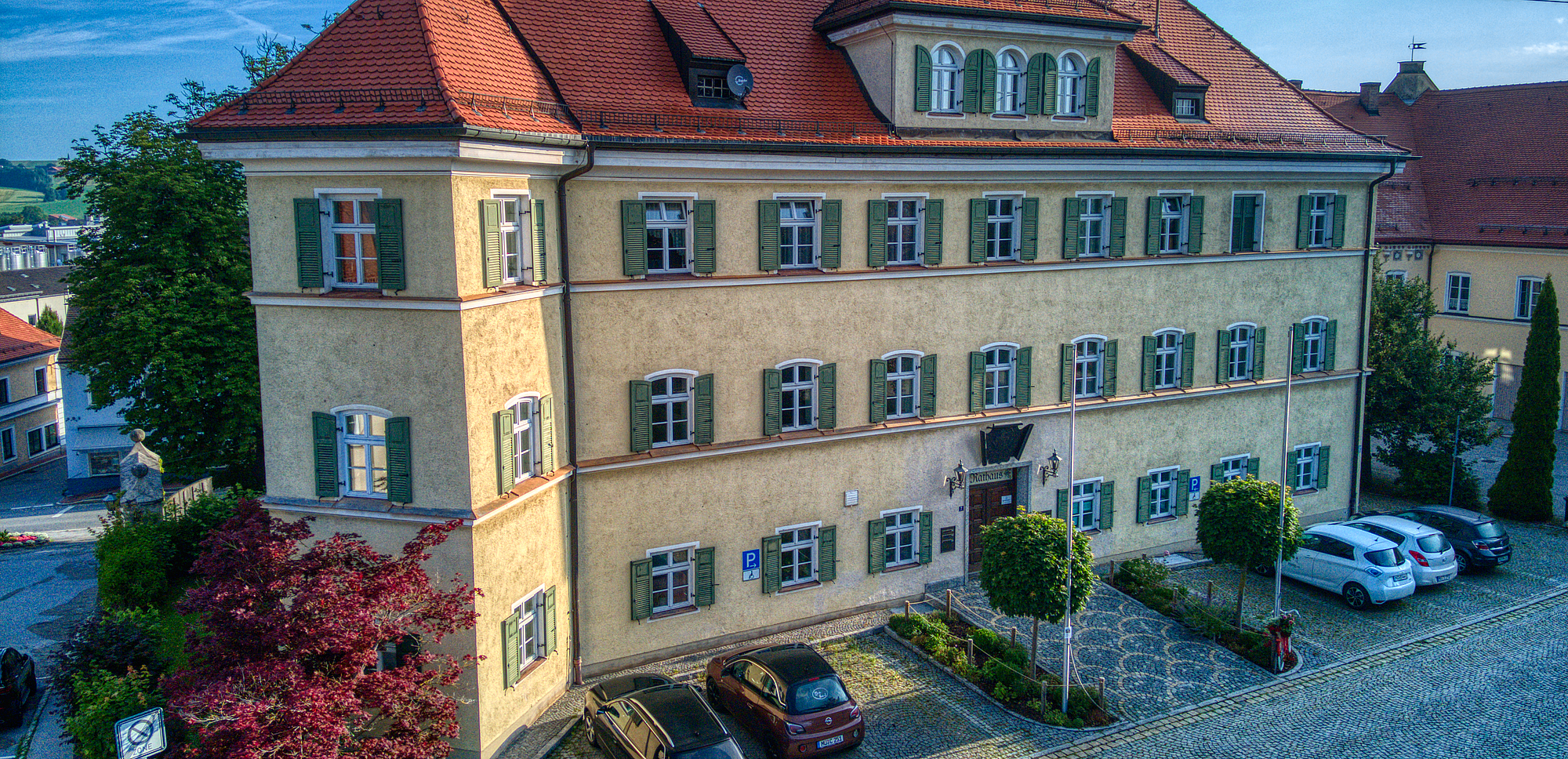 Rathaus Haag in Oberbayern