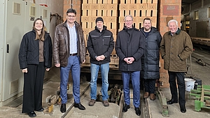 Besuch im Ziegelwerk Holzner in Aubenham