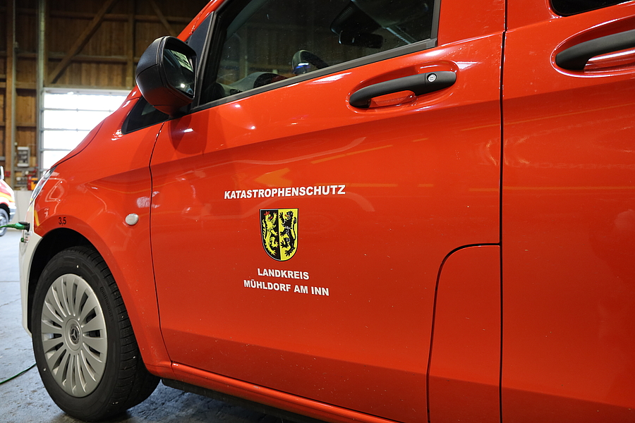 Brandschutzwagen des Landkreises Mühldorf am Inn