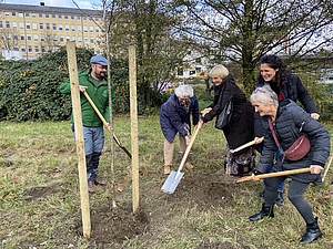 Baumpflanzaktion Sternenkinder