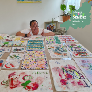 Malen mit Demenz | Bayerische Demenzwoche