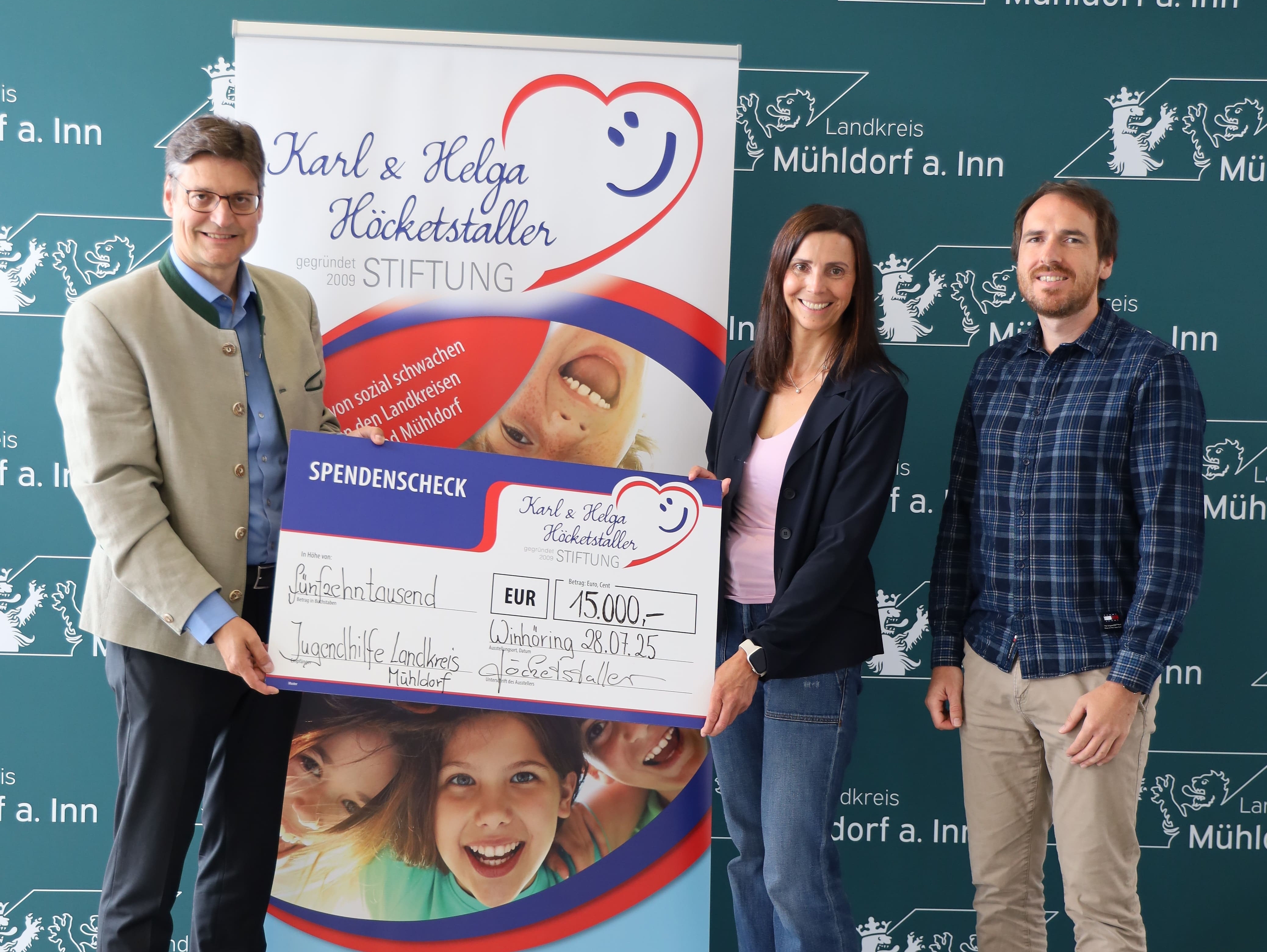 Spendenübergabe