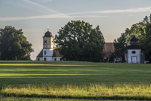 Landschaft bei Schloss Guttenburg