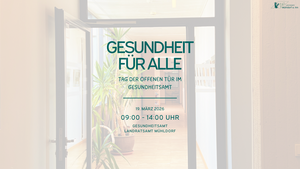 Offene Türe Gesundheitsamt