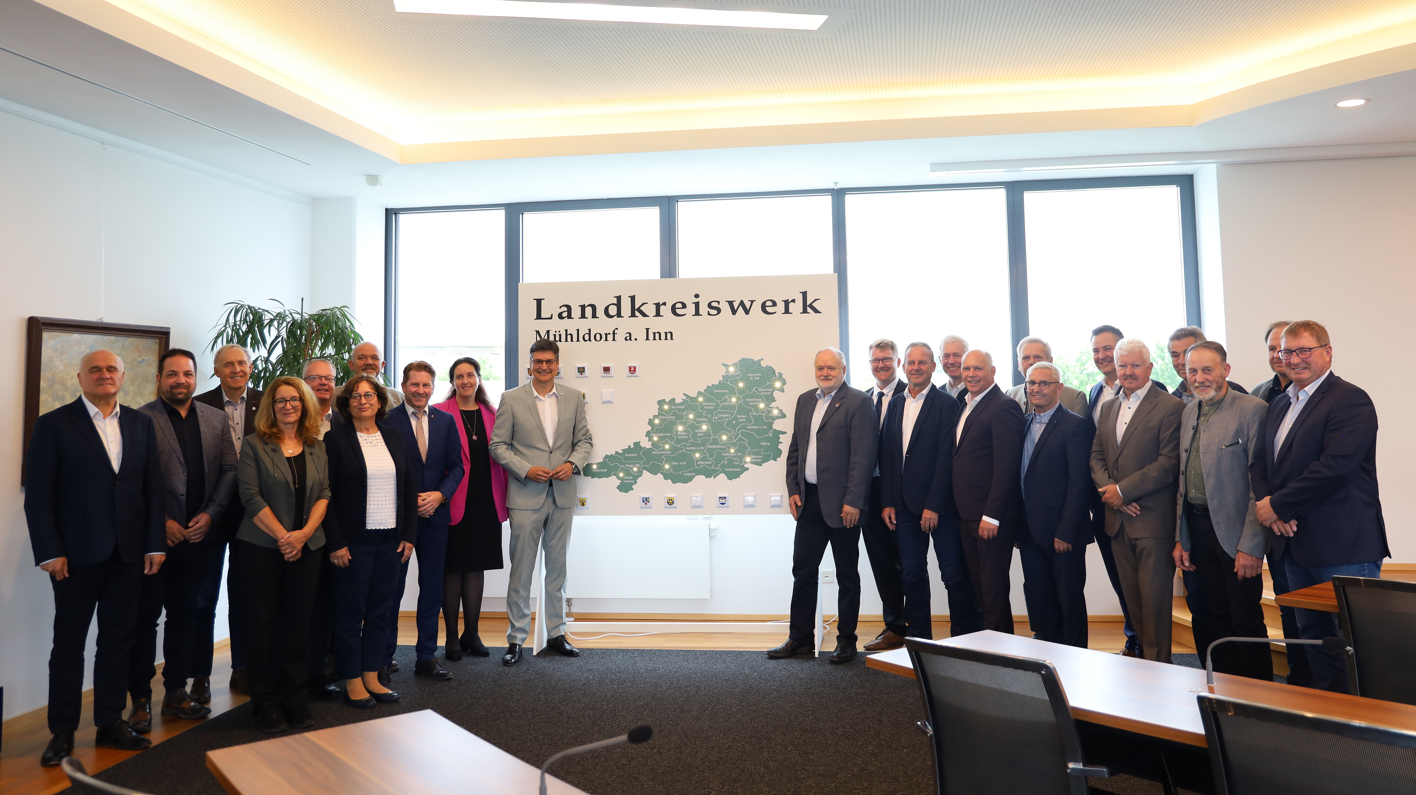 Gemeinsames Gruppenbild mit Gemeinden