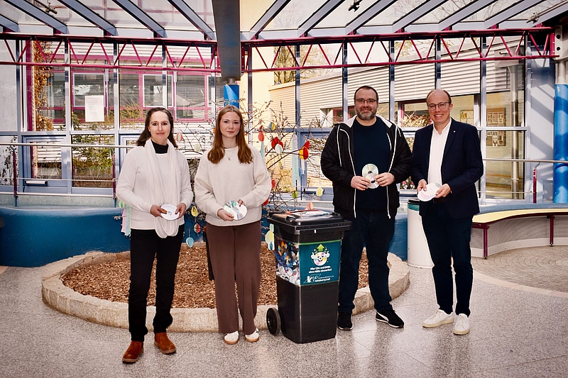 Gruppenbild zur Sammelaktion