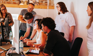 Foto vom letzten Usability Testessen