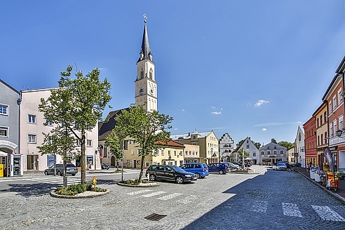 Stadtplatz Neumarkt Sankt Veit
