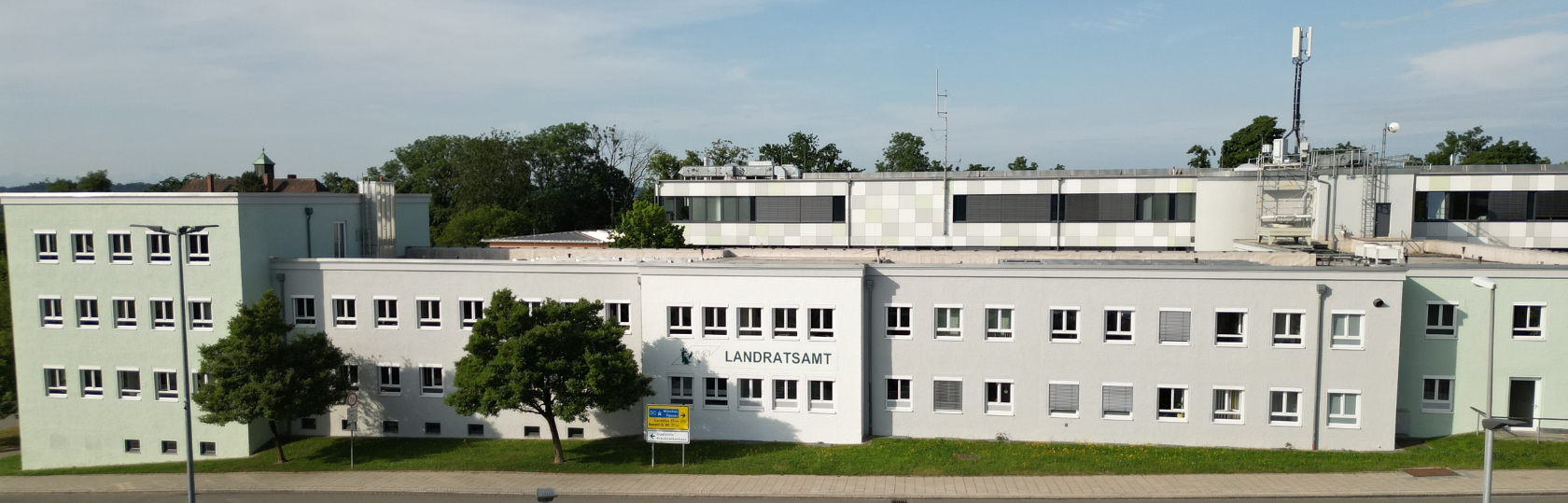 Landratsamt Mühldorf a. Inn von oben