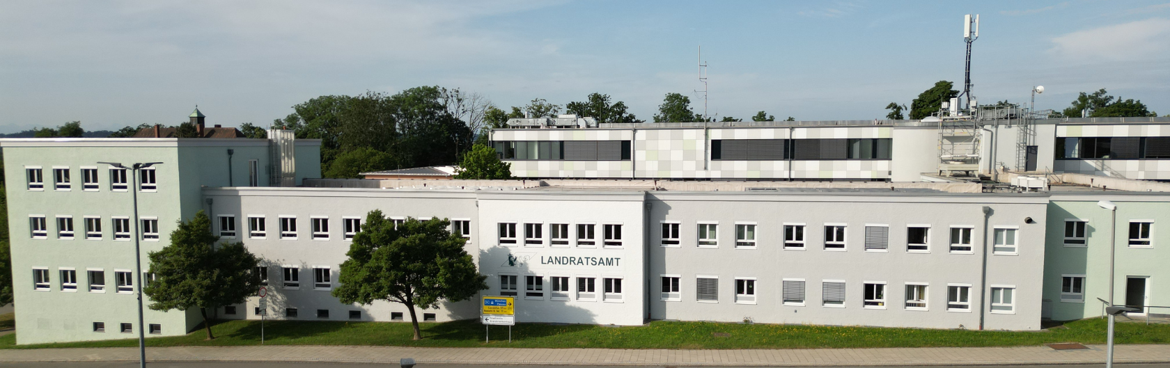 Landratsamt Mühldorf a. Inn von oben