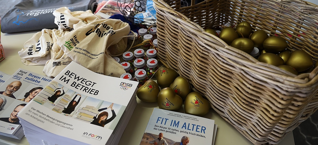 Werbematerial Tage der Herzgesundheit