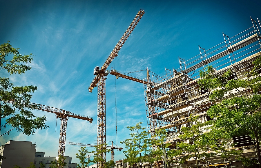 Baustelle Hochbau