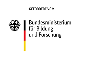 Logo des Bundesministeriums für Bildung und Forschung.