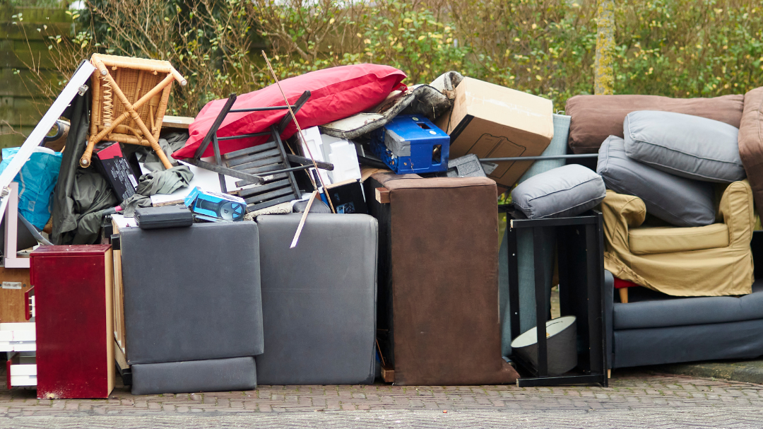 Möbelstücke für die Sperrmülltour