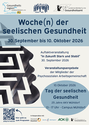 Plakat Woche der seelischen Gesundheit