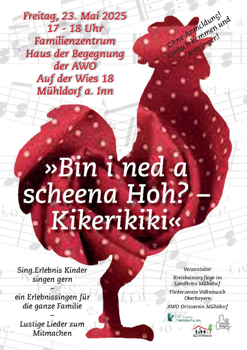 Flyer Kikeriki Singstunde