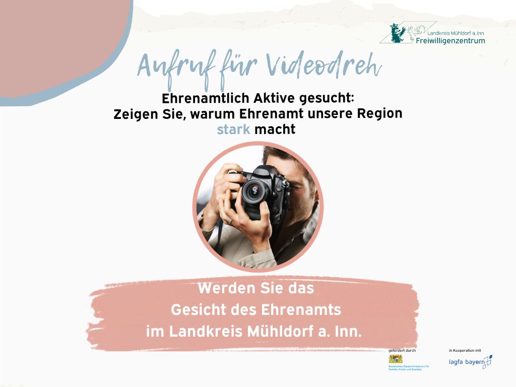 Aufruf Videodreh