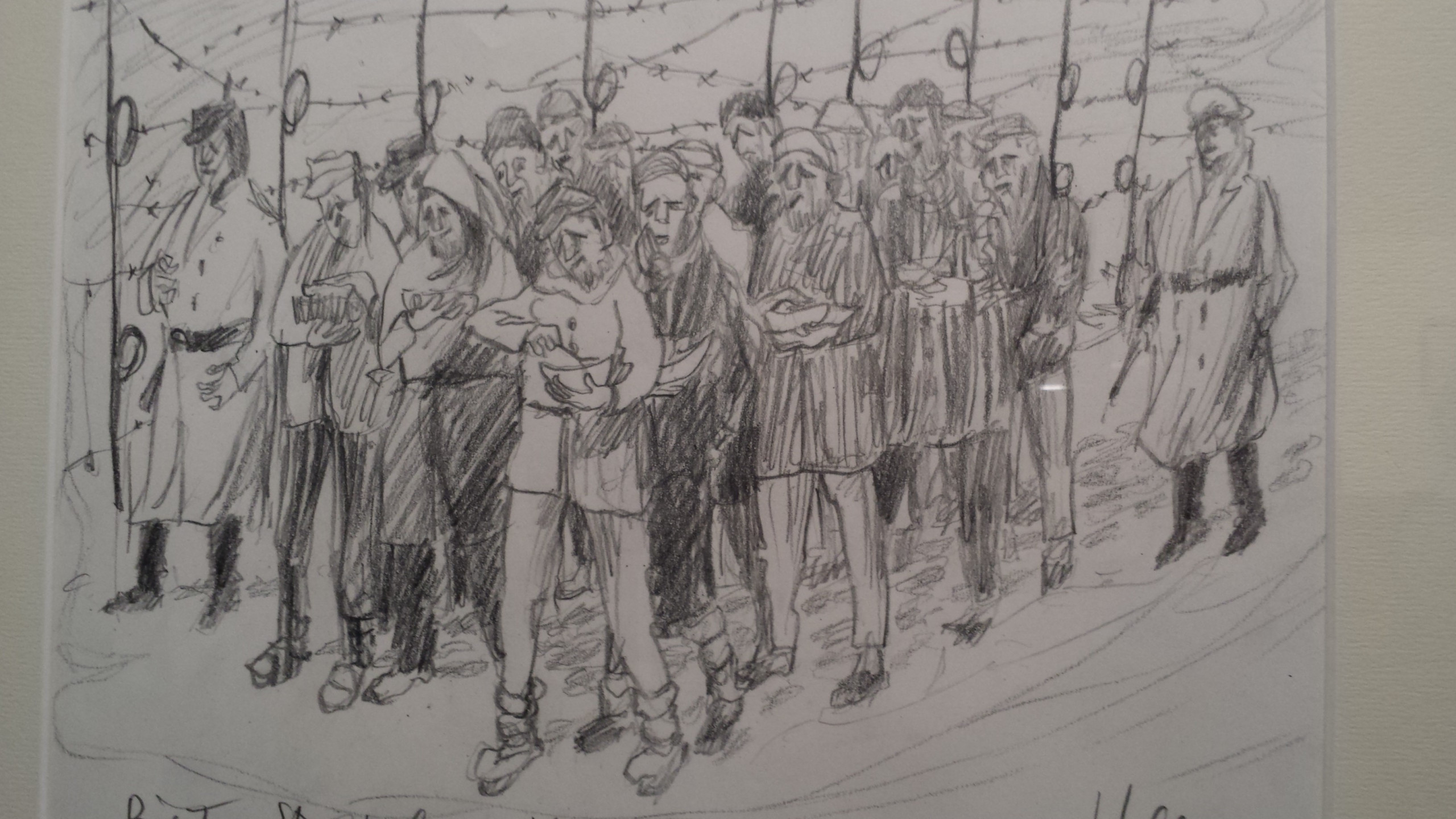 Die Themenführung im Geschichtszentrum und Museum Mühldorf a. Inn erinnert auch an die unmenschlichen Bedingungen, die in den KZ-Lagern herrschten und die der ehemalige Häftling Giovanni Talleri in Zeichnungen festgehalten hat.