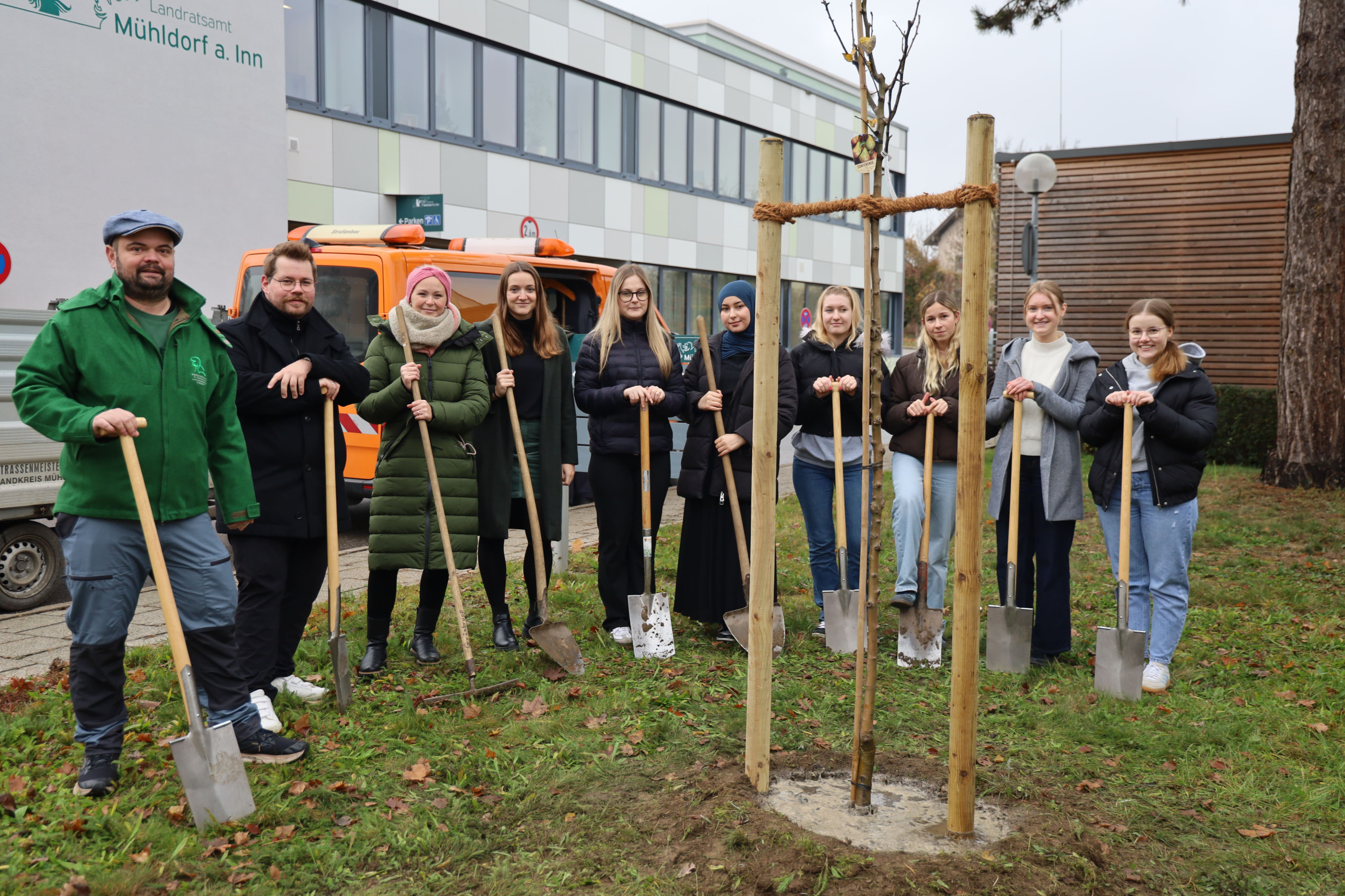KlimAzubis Baumpflanztag