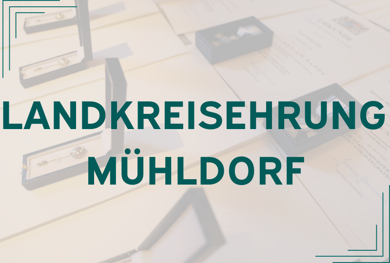 Deckblatt zur Landkreisehrung Mühldorf