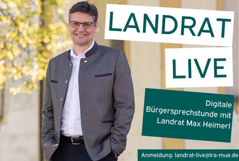 Landrat Max Heimerl im Portrait
