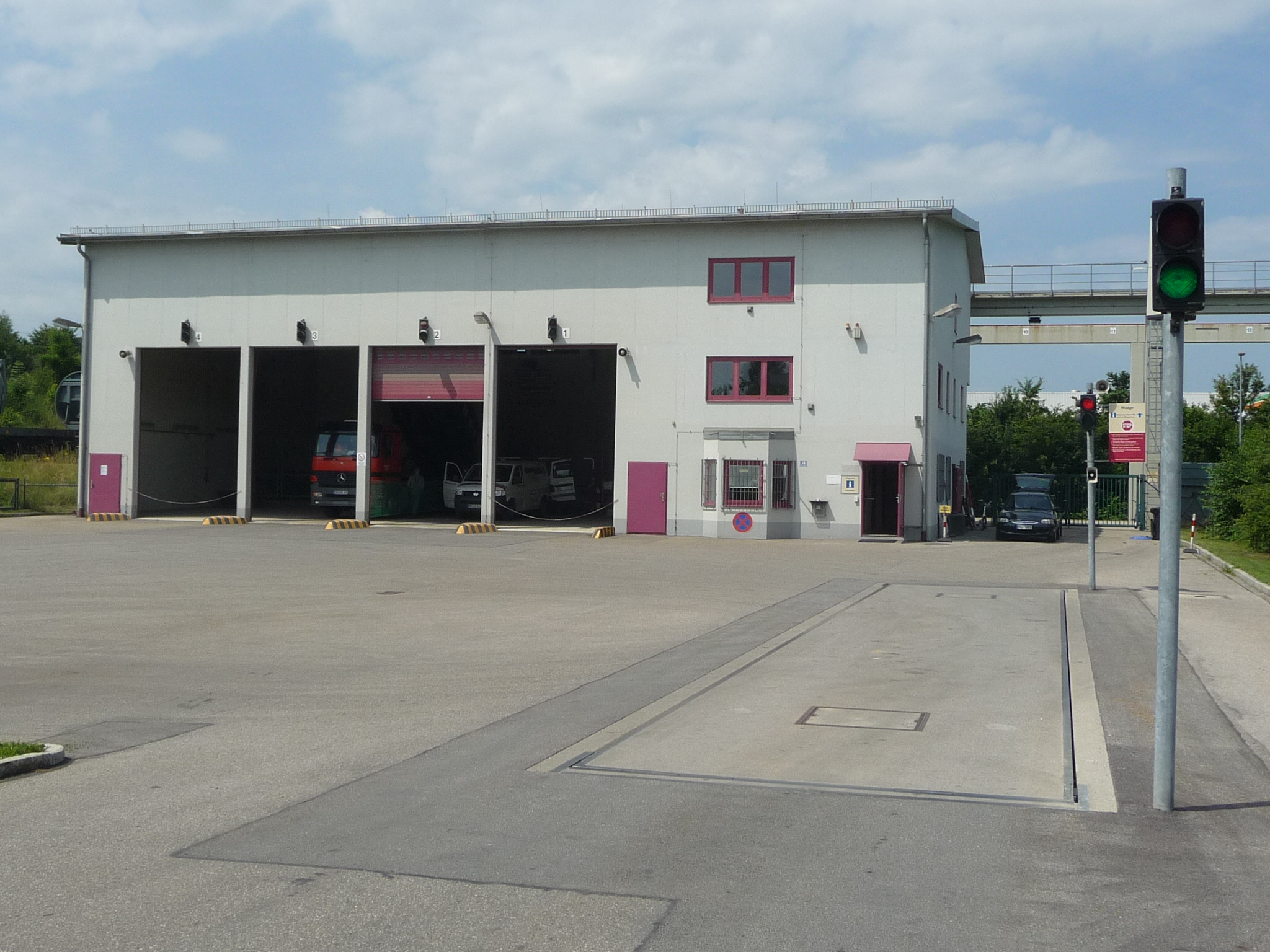 Müllumladestation Altmühldorf