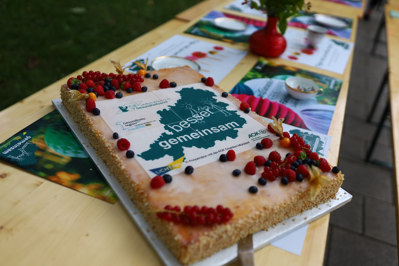 Foto der Mühldorfer Picknicktafel