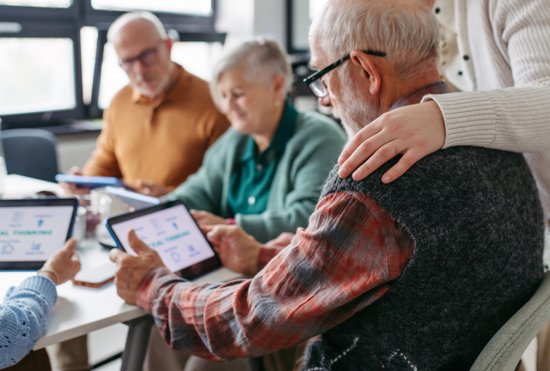 Senioren digitale Medien