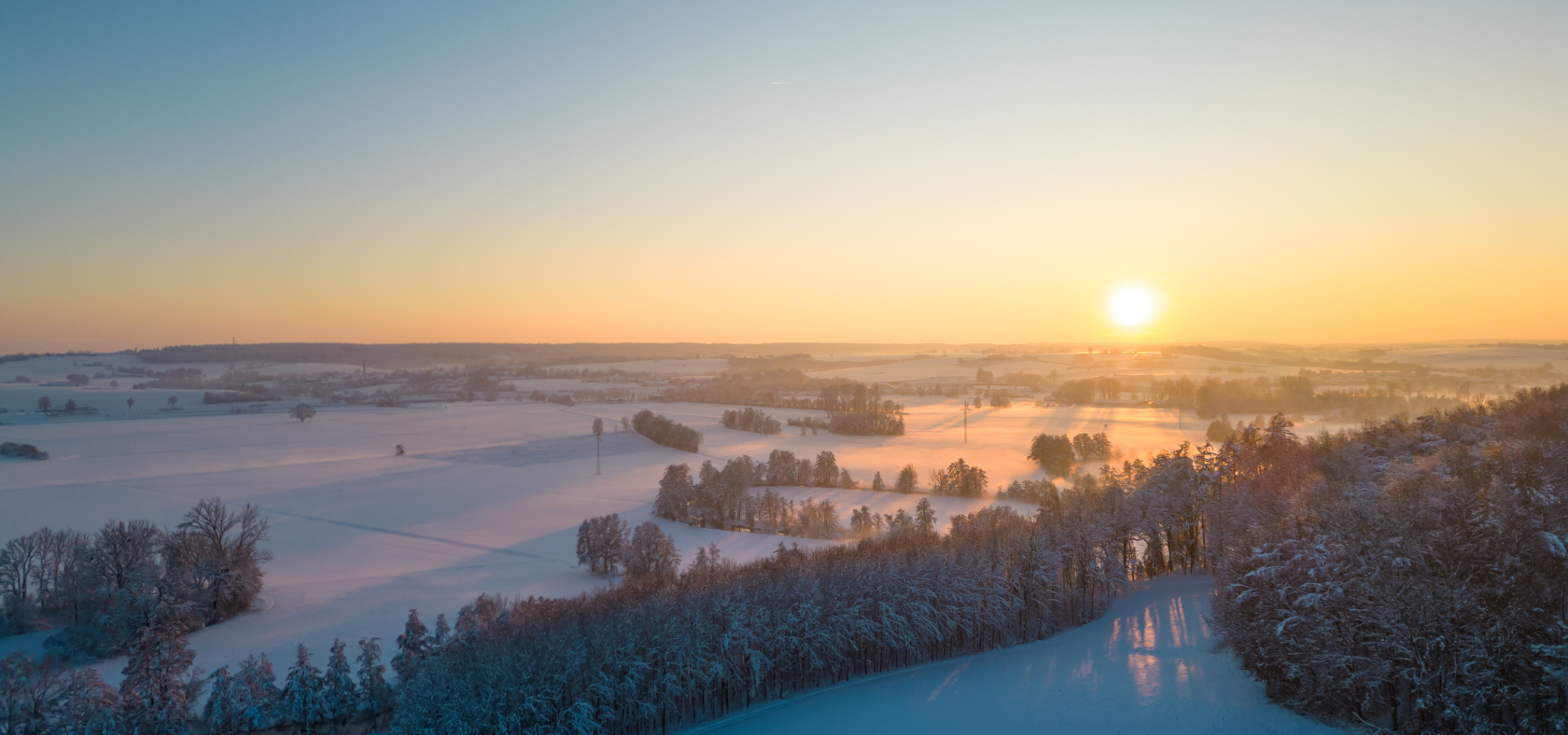 Egglkofen im Winter