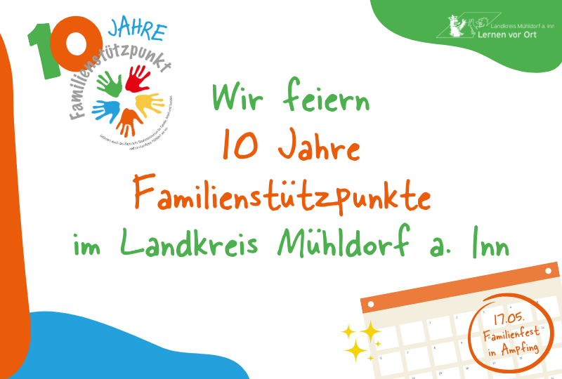 Grafik Familienfest Ampfing Familienstützpunkt