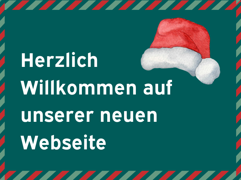 Willkommen auf unserer neuen Webseite